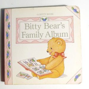 "Bitty Bear's Family Album" American Girl Pleasant Company Bitty Baby Board Book